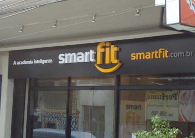 Letreiros Backlight para Academia