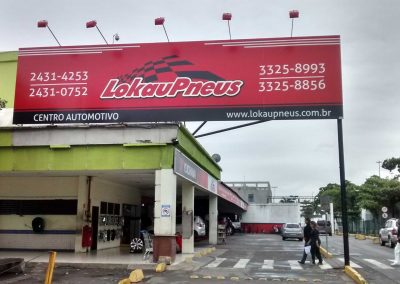 Fabricação de letreiros Front light