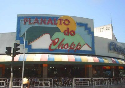 Fabricação de letreiros Front light