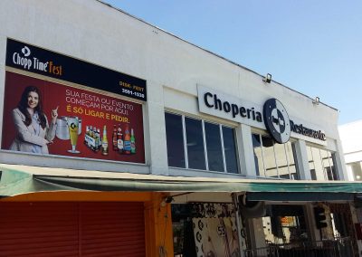 Fabricação de letreiros Front light