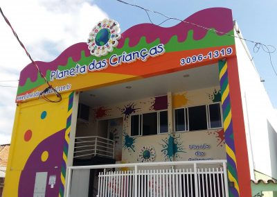 Letreiros Backlight com iluminação