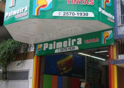 Letreiros Frontlight com letras caixa